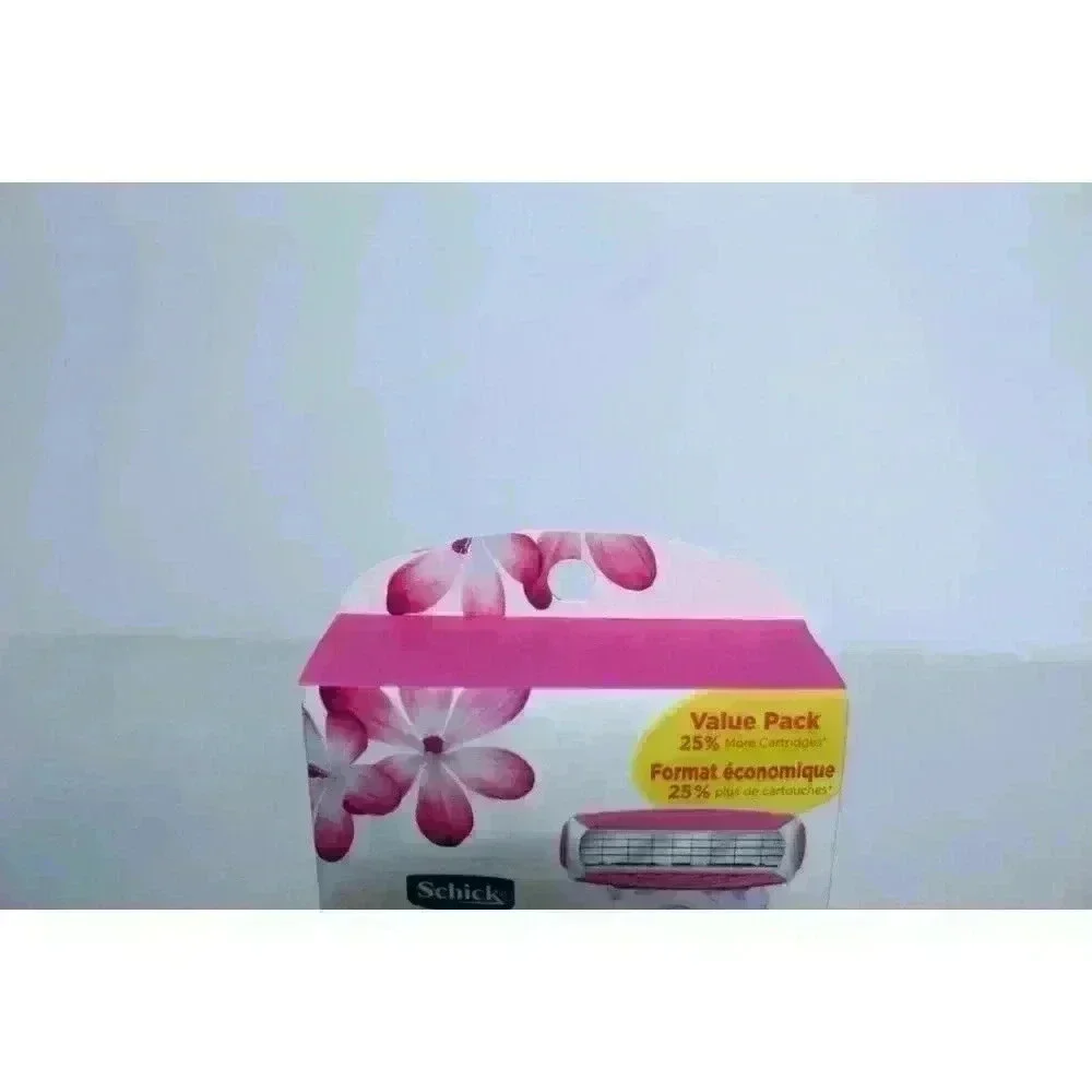 Schick Quattro For‎ Women Aloe & Vitamin E Razor 10 Blade Refills NIB